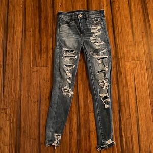 American Eagle Ripped Jegging